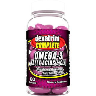 Dexatrim Complete: Omega 3 Fatty Acids & CLA (60 Capsules)